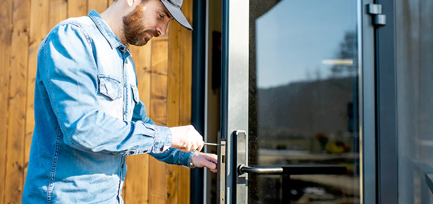 Frameless Glass Storefront Door Locks Replacement in Calexico, CA