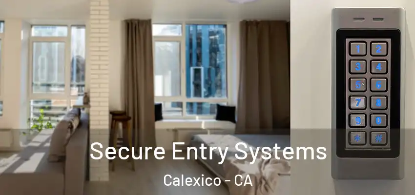  Secure Entry Systems Calexico - CA